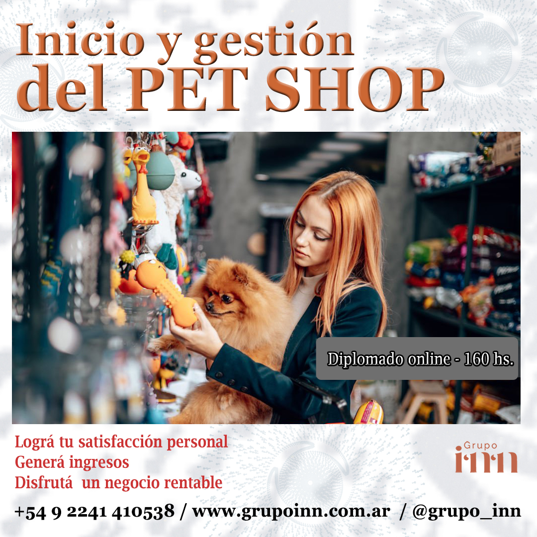 Inicio y gestión del pet shop